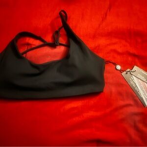 YoungLA Black Sports Bra Top